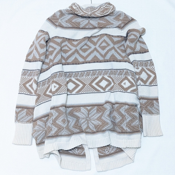 Old Navy | Fair Isle | Southwestern | Knit Cardigan | Soft | Western | Boho - Picture 3 of 6